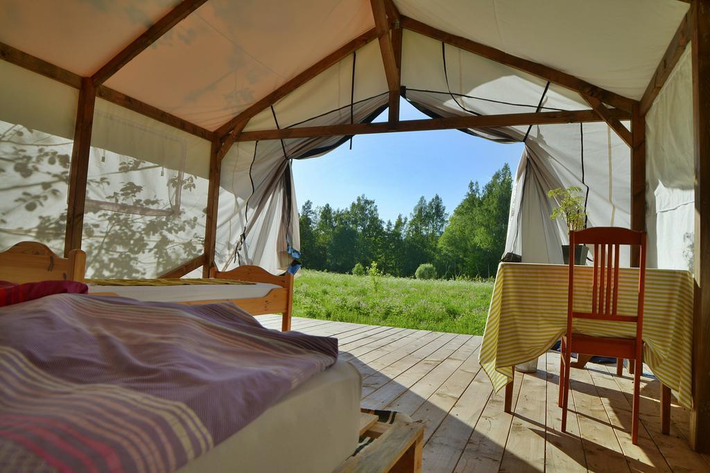 Glempings Klaukas Hotel Sigulda Ruang foto